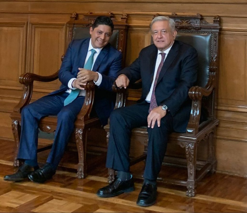 AMLO y Ricardo Gallardo acuerdan colaboración mutua