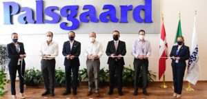 Zapata Rosales inauguró las instalaciones de la empresa danesa Palsgaard, que creará cientos de empleos directos e indirectos.
