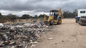 Ecología Municipal inició remediación en tiraderos clandestinos de El Terremoto