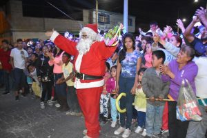 Inician las tradicionales posadas navideñas en Soledad de Graciano Sánchez