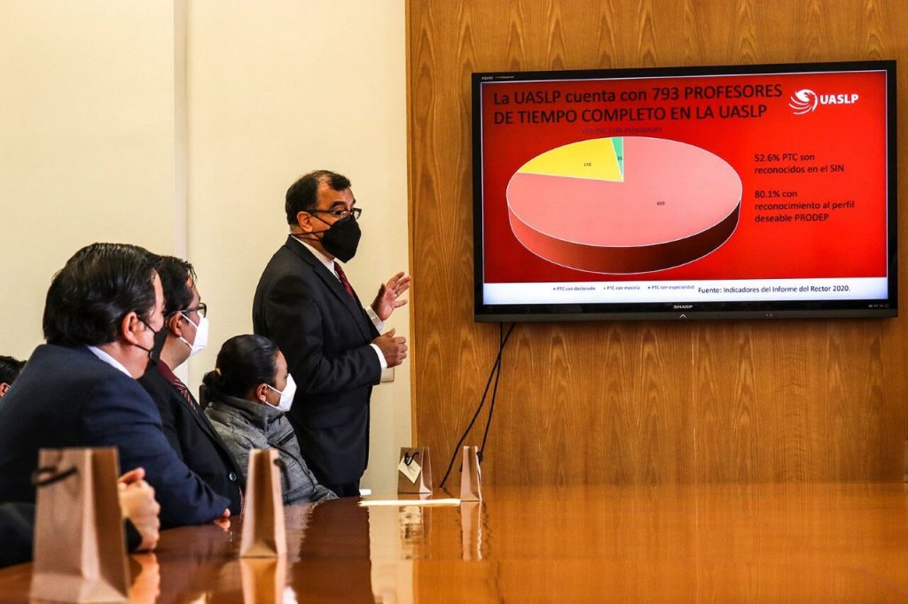 Universidad Autónoma de San Luis Potosí a través de la Secretaría Académica dio la bienvenida a catorce Profesores de Tiempo Completo