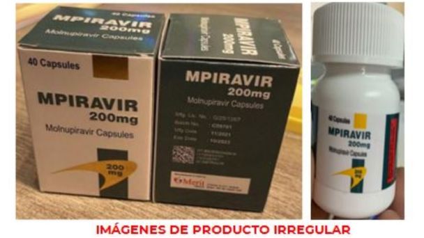 Cofepris alerta por comercialización ilegal de Molnupiravir
