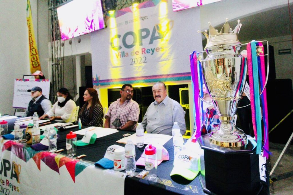 Este domingo 3 de abril, arranca la Copa Villa de Reyes 2022 con el torneo de fútbol en sus diferentes categorías y ramas