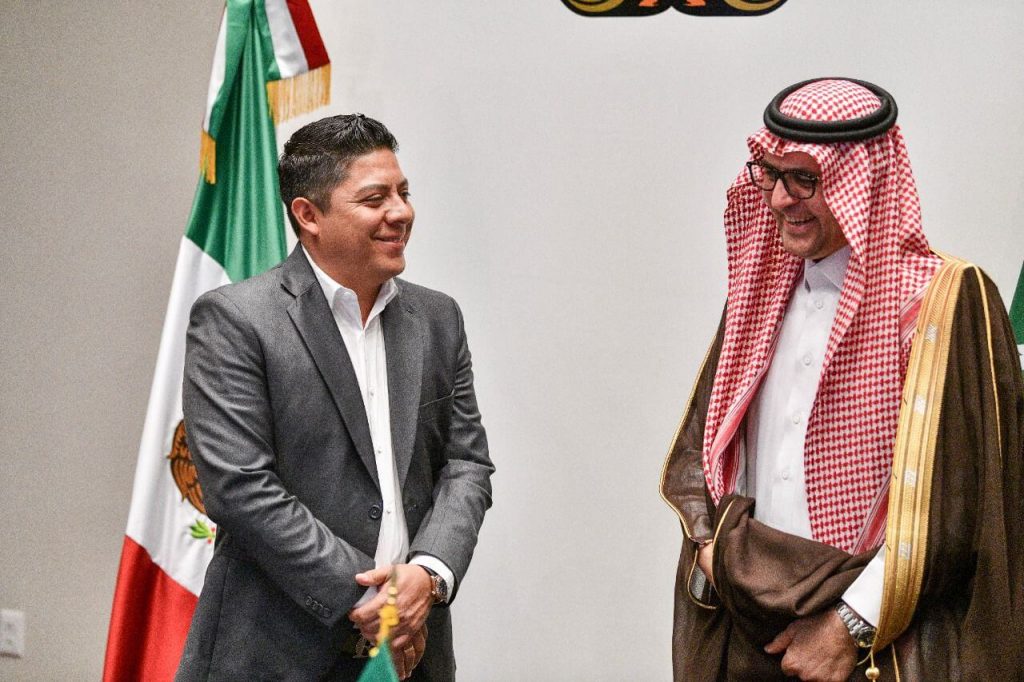 RGC se reunió con el Embajador del Reino de Arabia Saudita en México, Haytham Bin Hassan Bin Mohammed Al Malki.