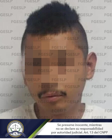 La Fiscalía General del Estado (FGE) capturó a una persona señalada de un doble homicidio ocurrido en la ciudad de San Luis Potosí.