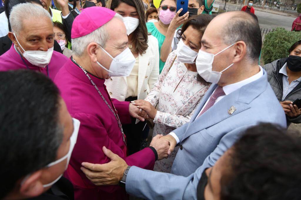 EGC aseguró que el Ayuntamiento de San Luis Potosí se mantendrá cercano a los integrantes de la iglesia católica potosina