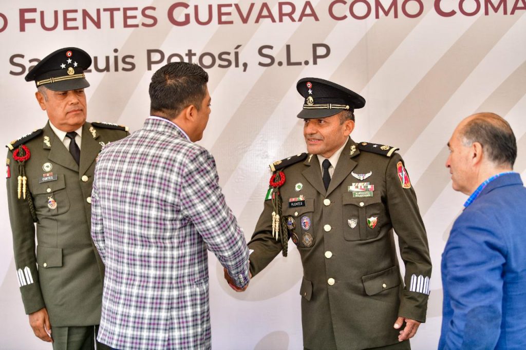 Con nuevo titular de Doceava Zona Militar se fortalece SLP: Ricardo Gallardo
