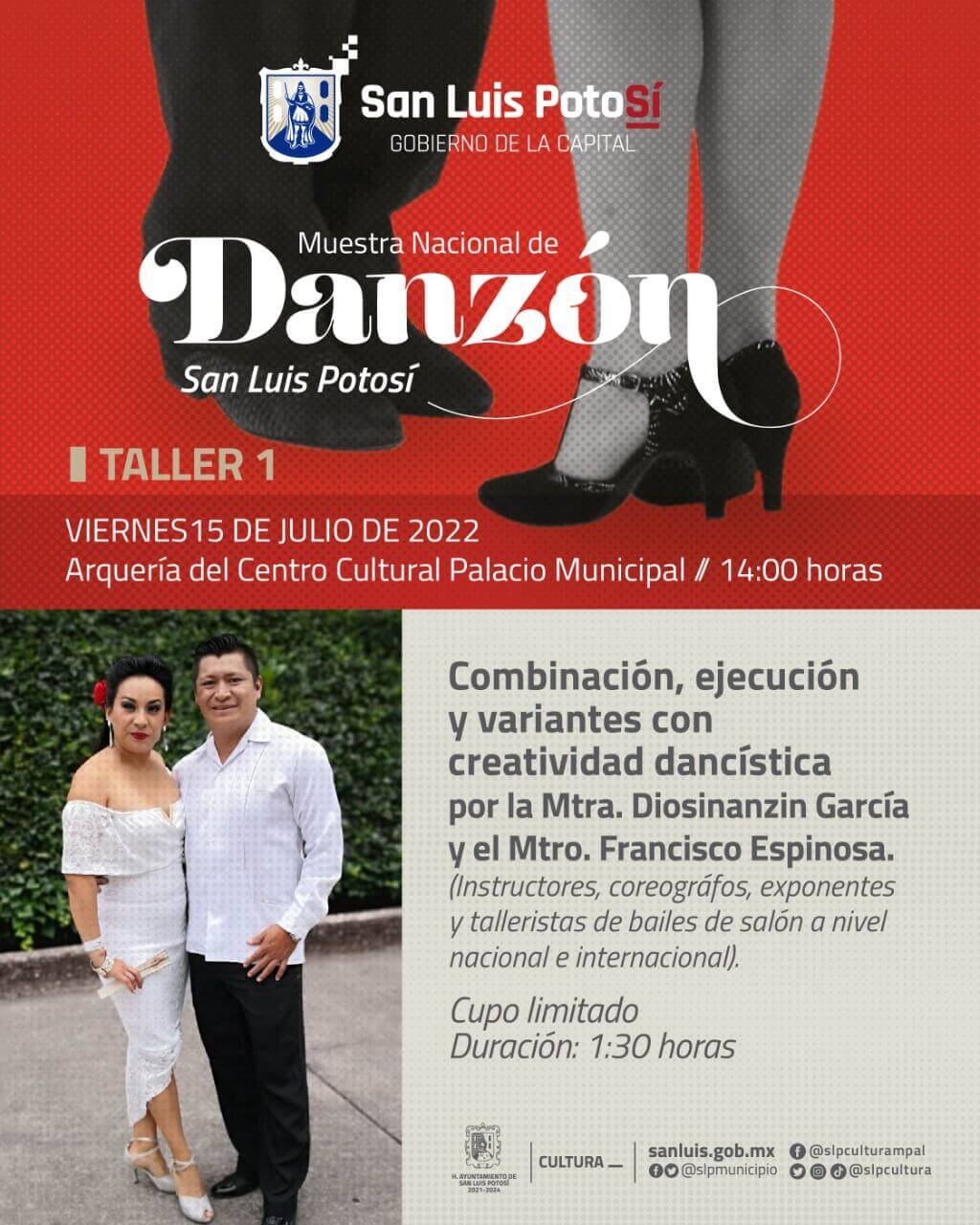 La Muestra Nacional de Danzón 2022 a desarrollarse del 15 al 17 de julio, ha convocado a los mejores talleristas de danzón de México