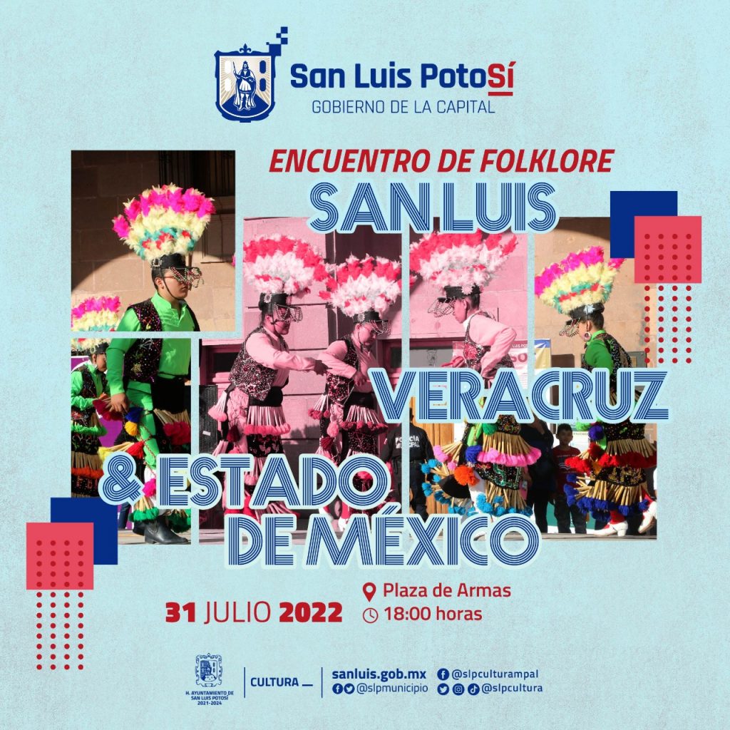El grupo “Xochitonal” de San Luis Potosí será el anfitrión y recibirá bailarines de Veracruz y el Estado de México.