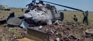 Caja negra de helicóptero de la Marina que se desplomó en Sinaloa será enviada a EU