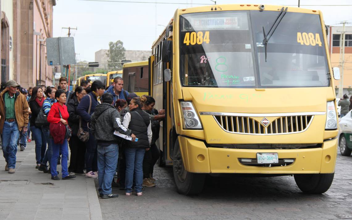 Definirán nueva tarifa de transporte urbano antes del 15 de enero