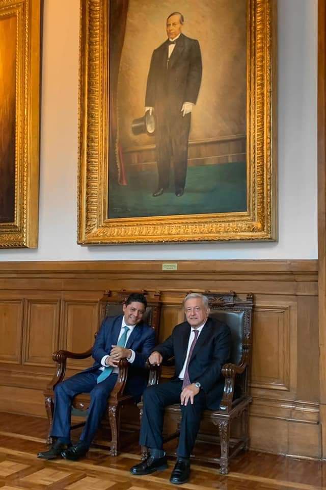 AMLO y Ricardo Gallardo acuerdan colaboración mutua