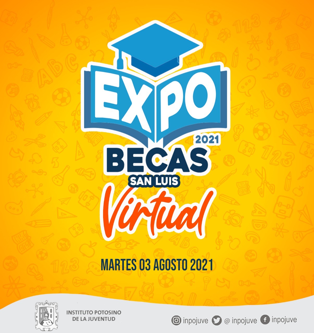 Inpojuve realizará Expo Becas 2021 de manera virtual