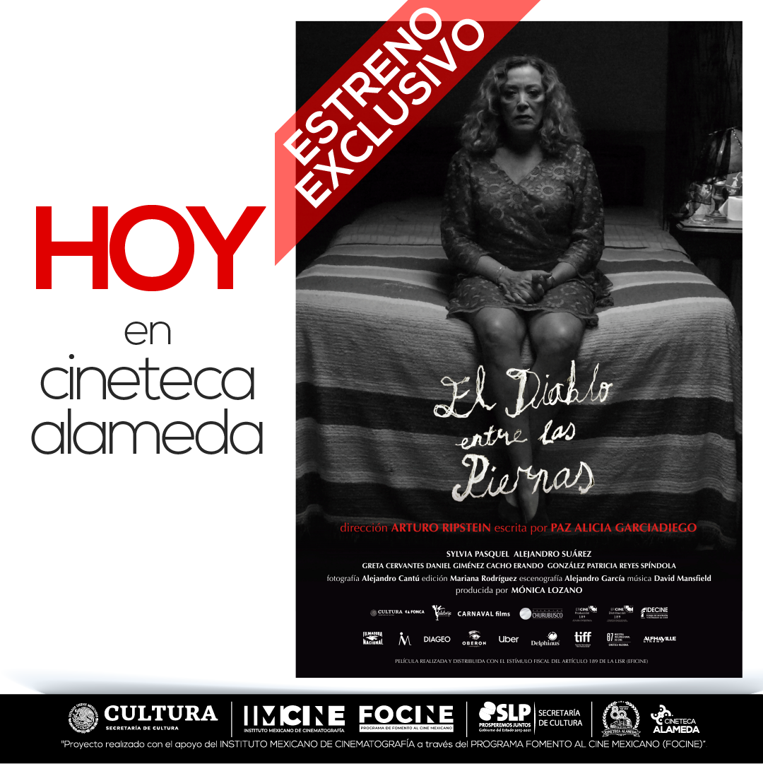 La Secretaría de Cultura de San Luis Potosí, invita al público interesado a la proyección de la cinta “Diablo entre las piernas” de Arturo Ripstein