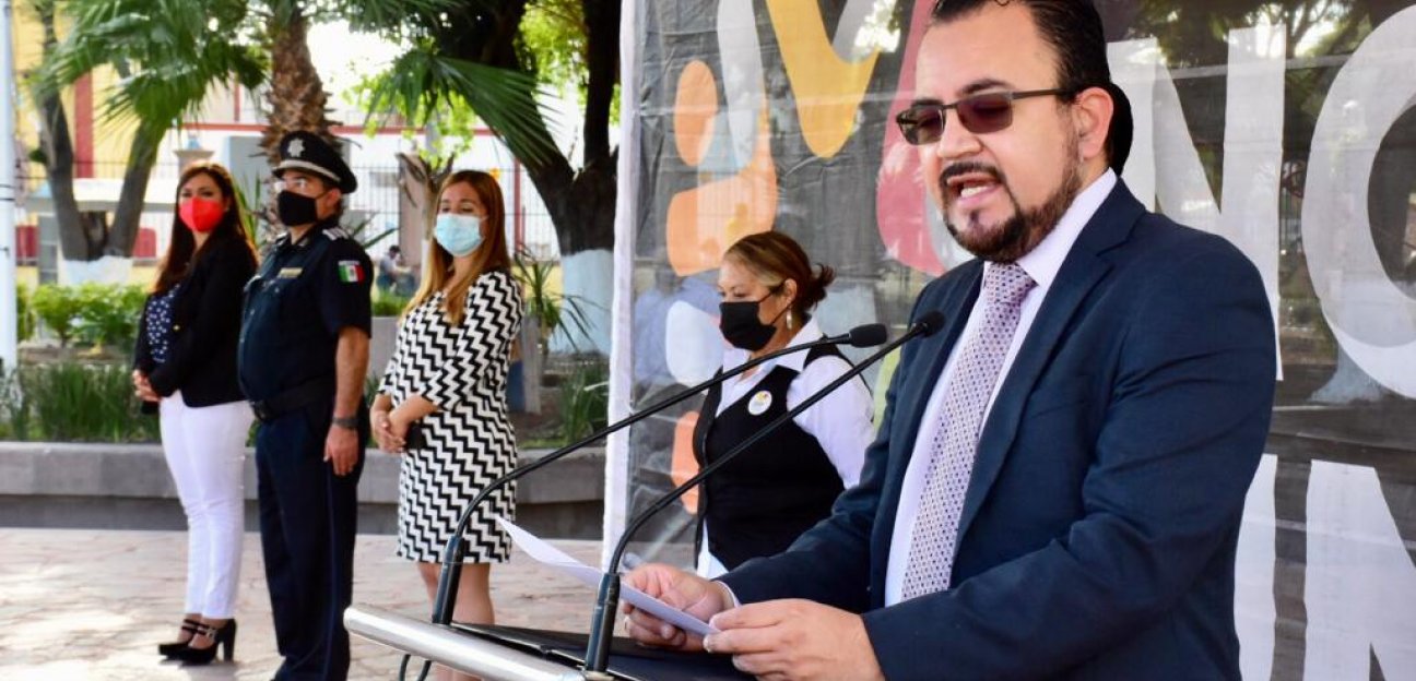 Zapata Rosales, encabezó la ceremonia por el 174 Aniversario de la Gesta de los Niños Héroes del Castillo de Chapultepec.