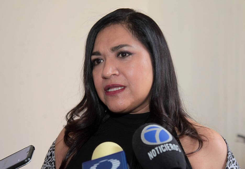 Emma Idalia Saldaña Guerrero y el legislador José Antonio Lorca Valle, coincidieron en que hay un derecho de libre manifestaciones pero también de libre tránsito