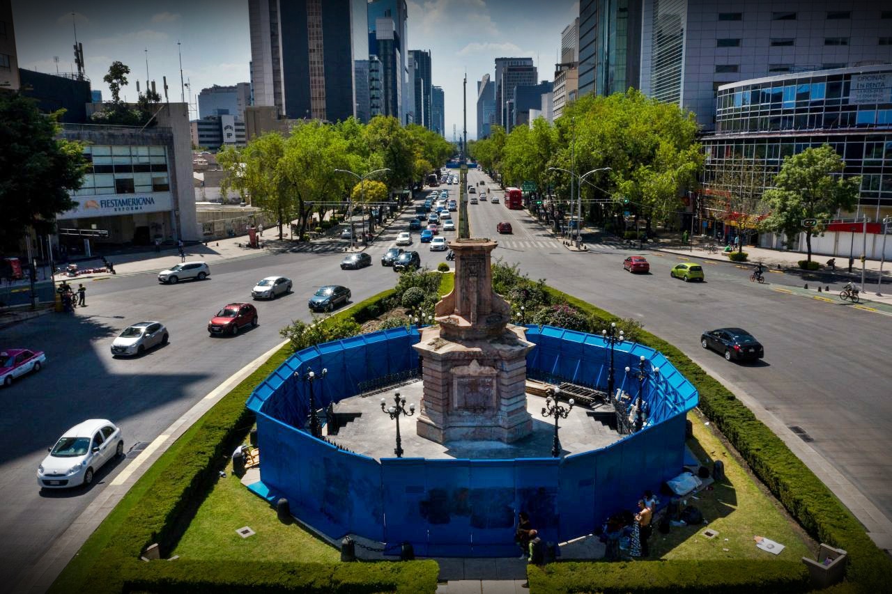 Estatua de mujer indígena sustituirá escultura de Cristóbal Colón en Paseo de la Reforma