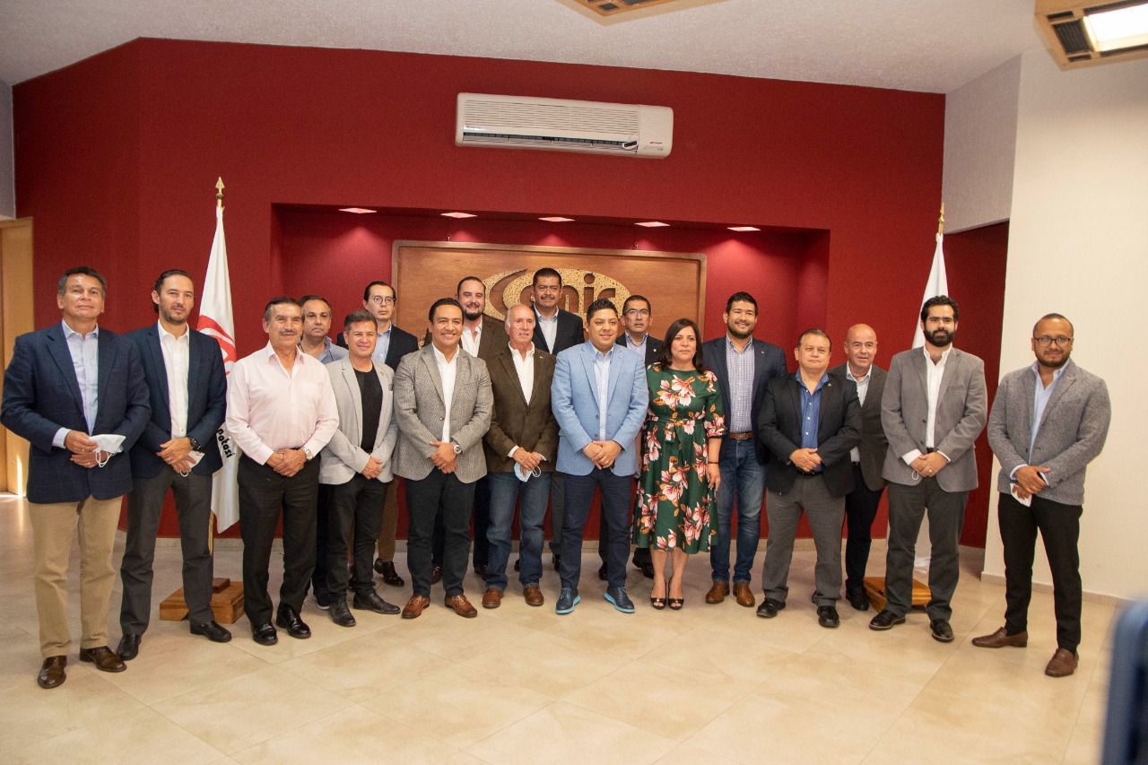 Empresarios de SLP convocaron a Gallardo Cardona, a abrir una agenda compartida con los temas prioritarios para los potosinos