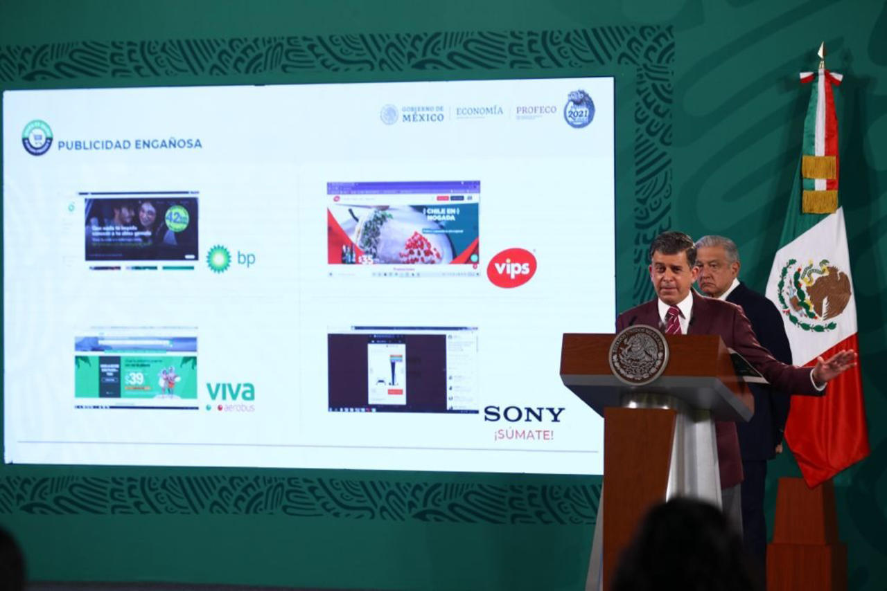 Profeco exhibe a BP, Vips, VivaAerobus y a Sony por publicidad engañosa