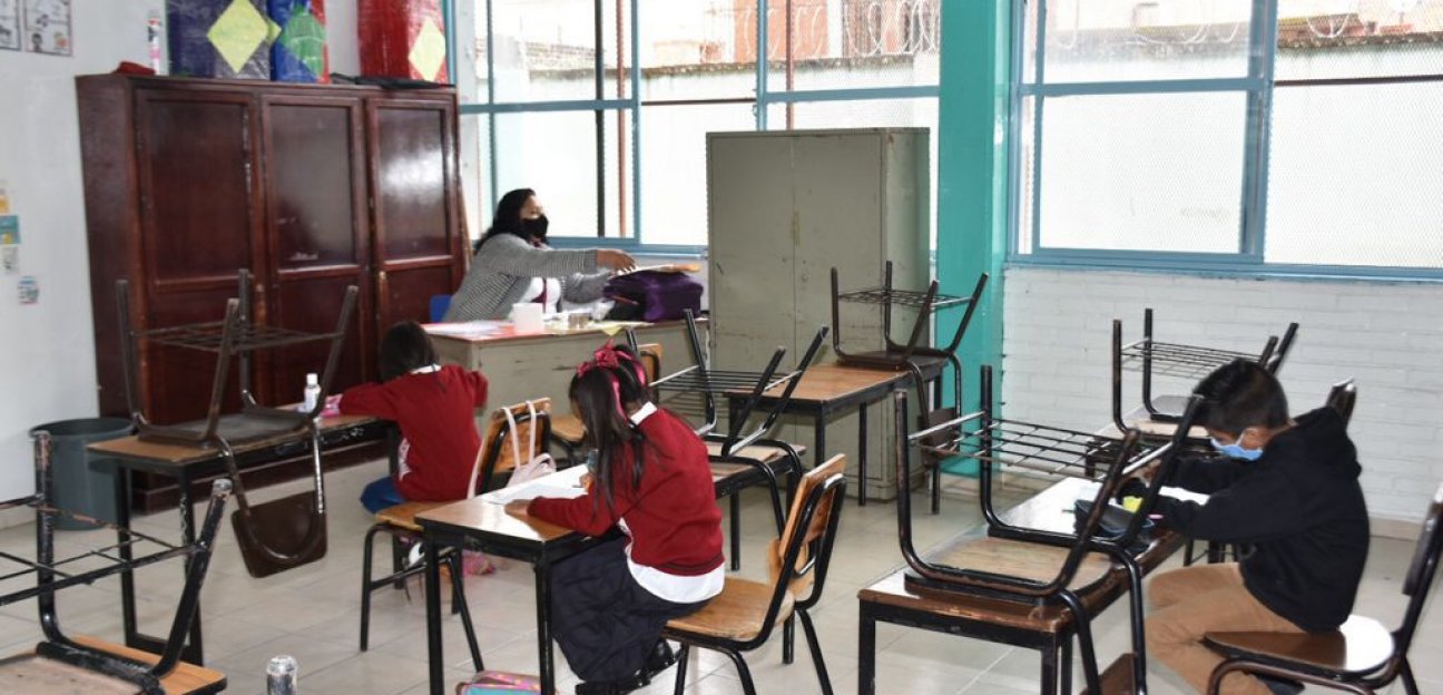 El Ayuntamiento de Soledad informa que se ha visto un incremento en la asistencia de niñas, niños y adolescentes a clases de manera presencial en las instituciones