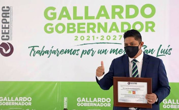 TEPJF valida triunfo de Ricardo Gallardo