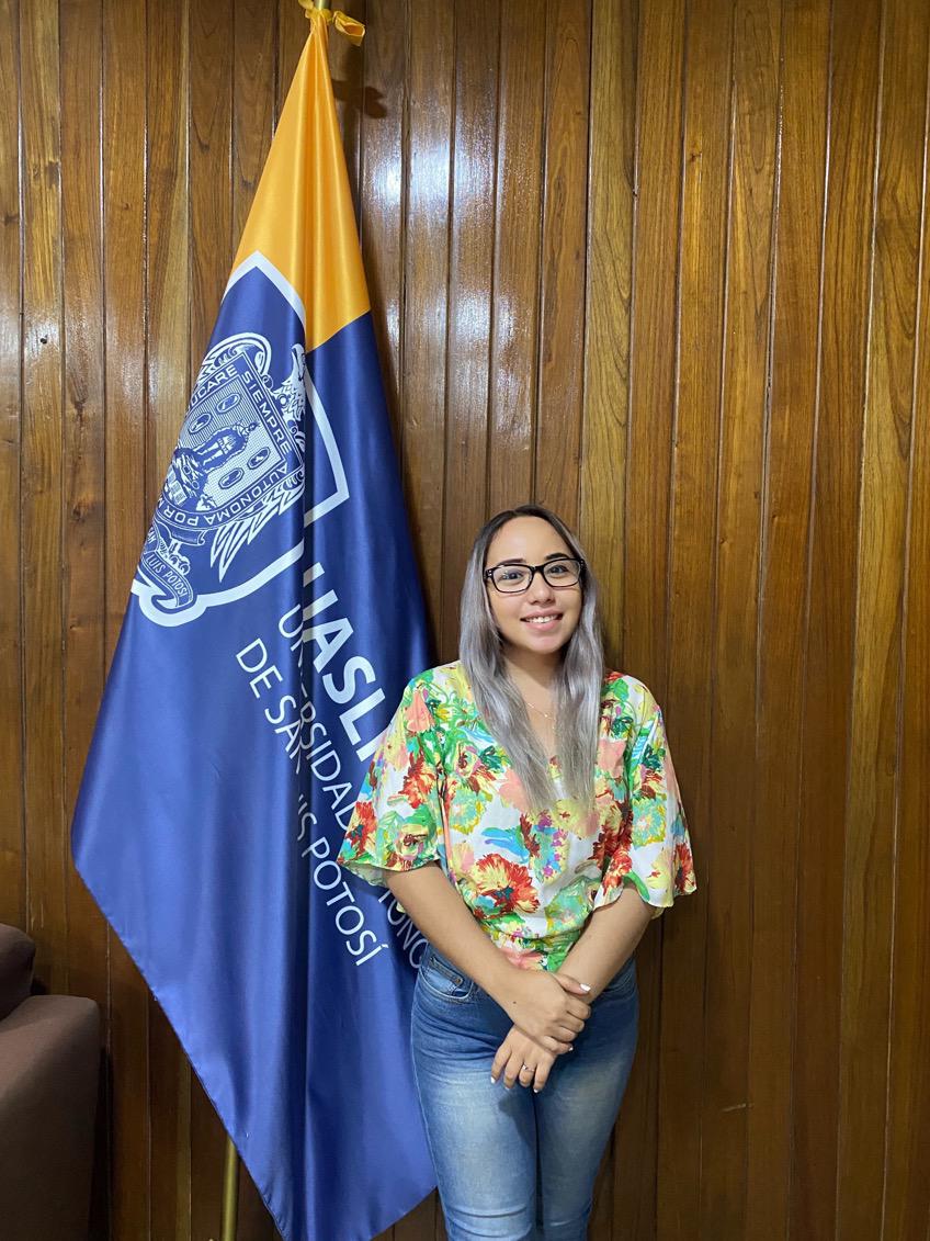 Rebeca Robledo González, estudiante de la UASLP, fue designada por la administración del municipio de Valles como directora de Atención a la Juventud. 