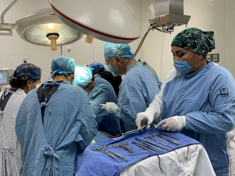 En la emergencia sanitaria, el Instituto Mexicano del Seguro Social (IMSS) en San Luis Potosí ha realizado 34 trasplantes de córnea y siete de riñón.