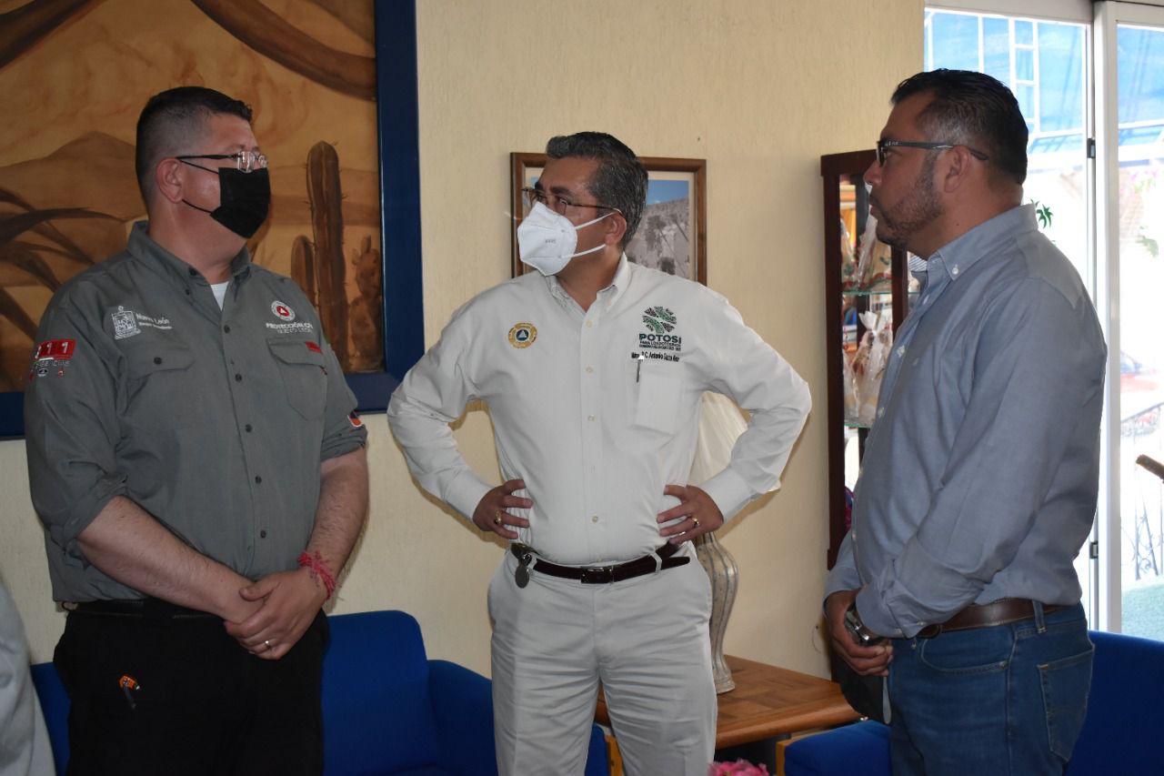 Protección Civil del Estado brindará apoyo conjunto a municipios de Nuevo León, como Doctor Arroyo y Galeana.