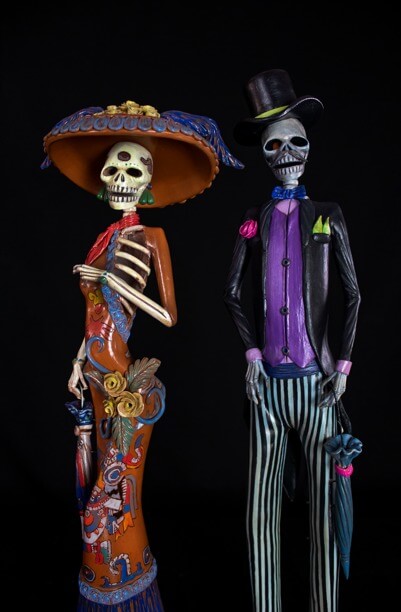 Exposición “La Escultura en el arte popular mexicano: Catrinas” en el Museo Federico Silva Escultura Contemporánea.