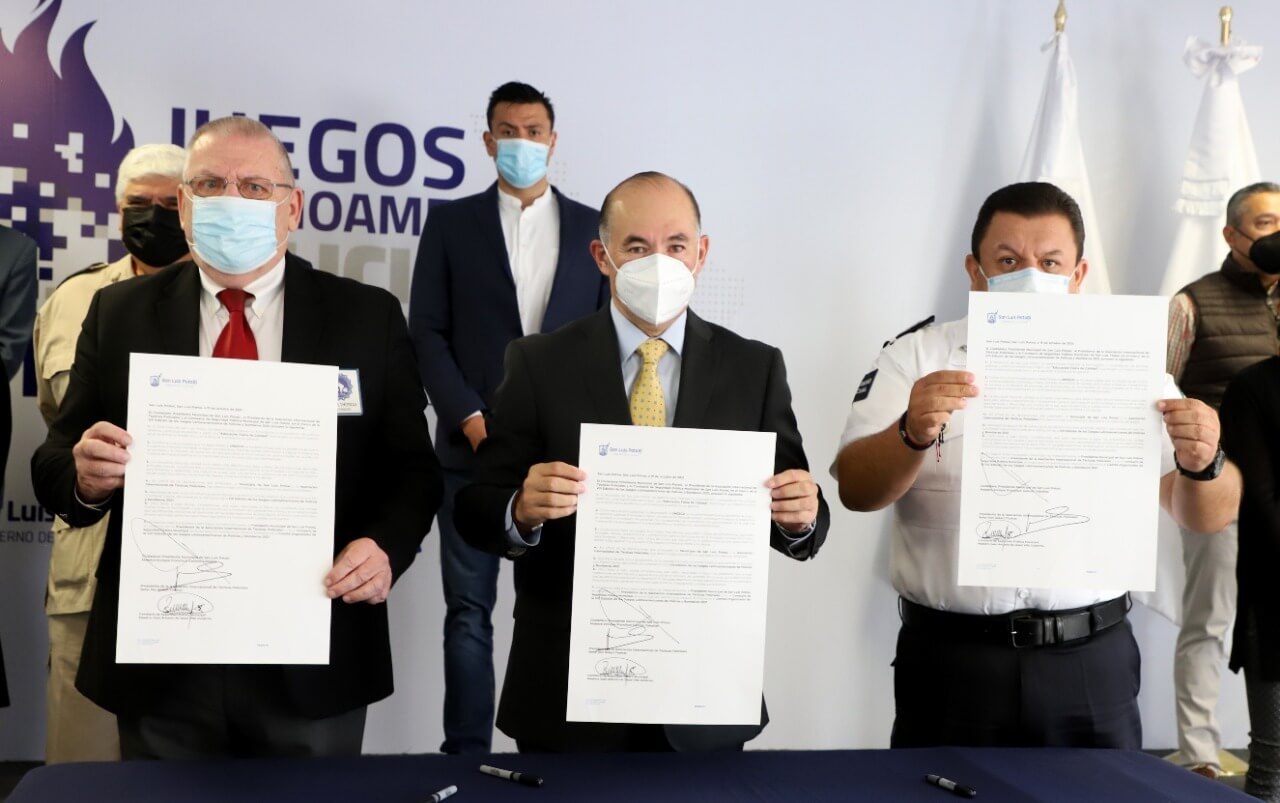 Se instaló el Comité Organizador y tomo protesta a quienes se encargarán de hacer posibles los VIII Juegos Latinoamericanos de Policías y Bomberos 2021.