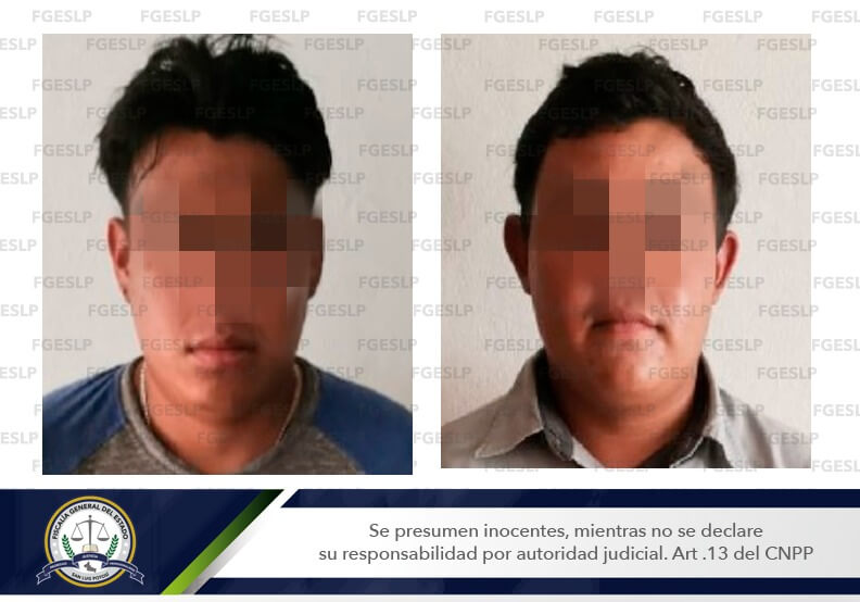 PDI llevaron a cabo el aseguramiento de dos individuos ante la existencia de una orden de aprehensión por el delito de ataque peligroso en Matehuala.