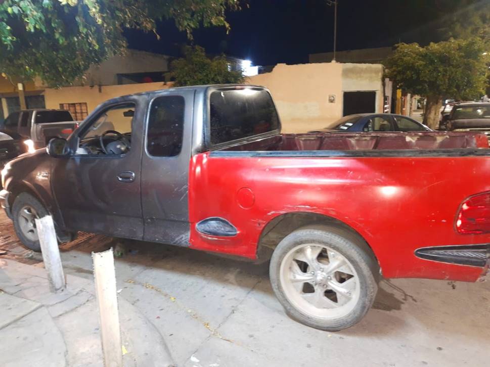 Policías capitalinos localizaron una camioneta con reporte de robo  vigente en las inmediaciones de la colonia Progreso.
