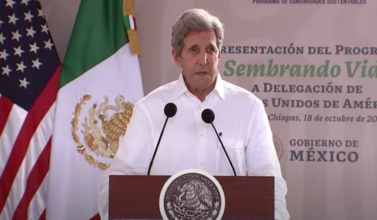 John Kerry, enviado especial del presidente de Estados Unidos, destacó que el programa "Sembrando Vida" del presidente AMLO