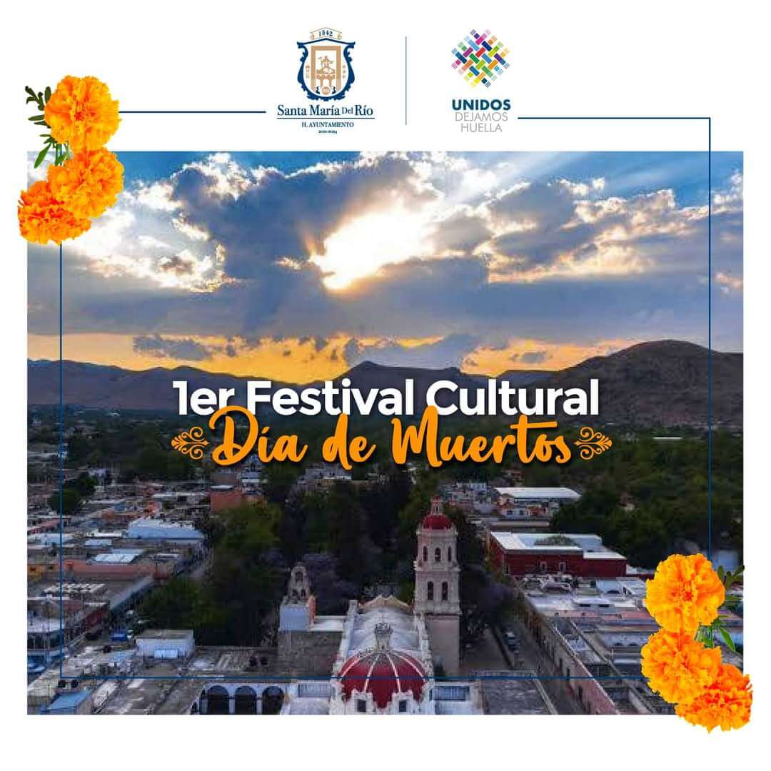 Turismo de Santa María del Río, que encabeza Govea Díaz ya se encuentra trabajando en el primer Festival Cultural del Día del Muertos.