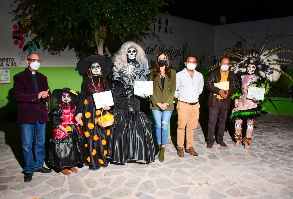 PREMIAN A CATRINAS EN SOLEDAD POR FESTIVAL DE DÍA DE MUERTOS