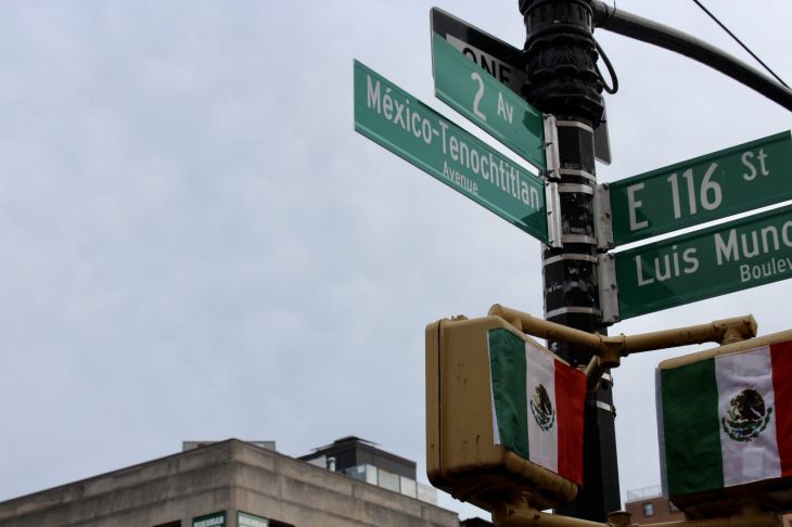 Inauguran avenida México-Tenochtitlán en Nueva York