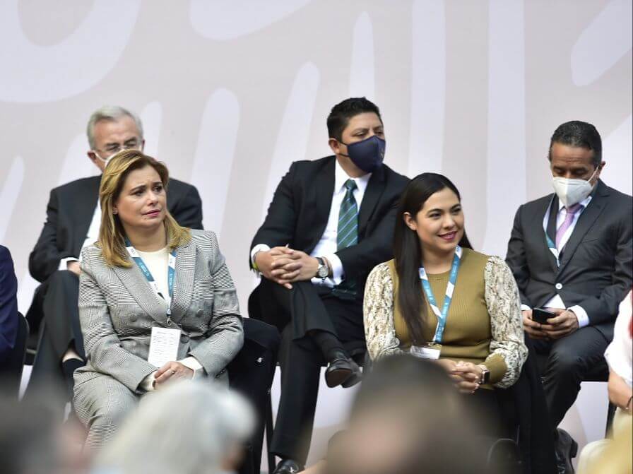 Asiste Ricardo Gallardo a la Asamblea General Ordinaria del Instituto Mexicano del Seguro Social (IMSS), en Palacio Nacional de Gobierno.