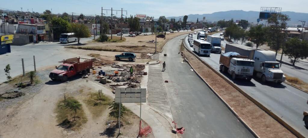 Seduvop de San Luis Potosí continúa con las acciones impulsadas en materia de construcción de la infraestructura urbana