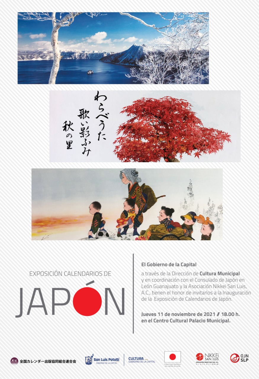 Gobierno de la Capital presenta una exposición internacional al inaugurarse este próximo jueves 11 de noviembre la Exposición: Calendarios de Japón