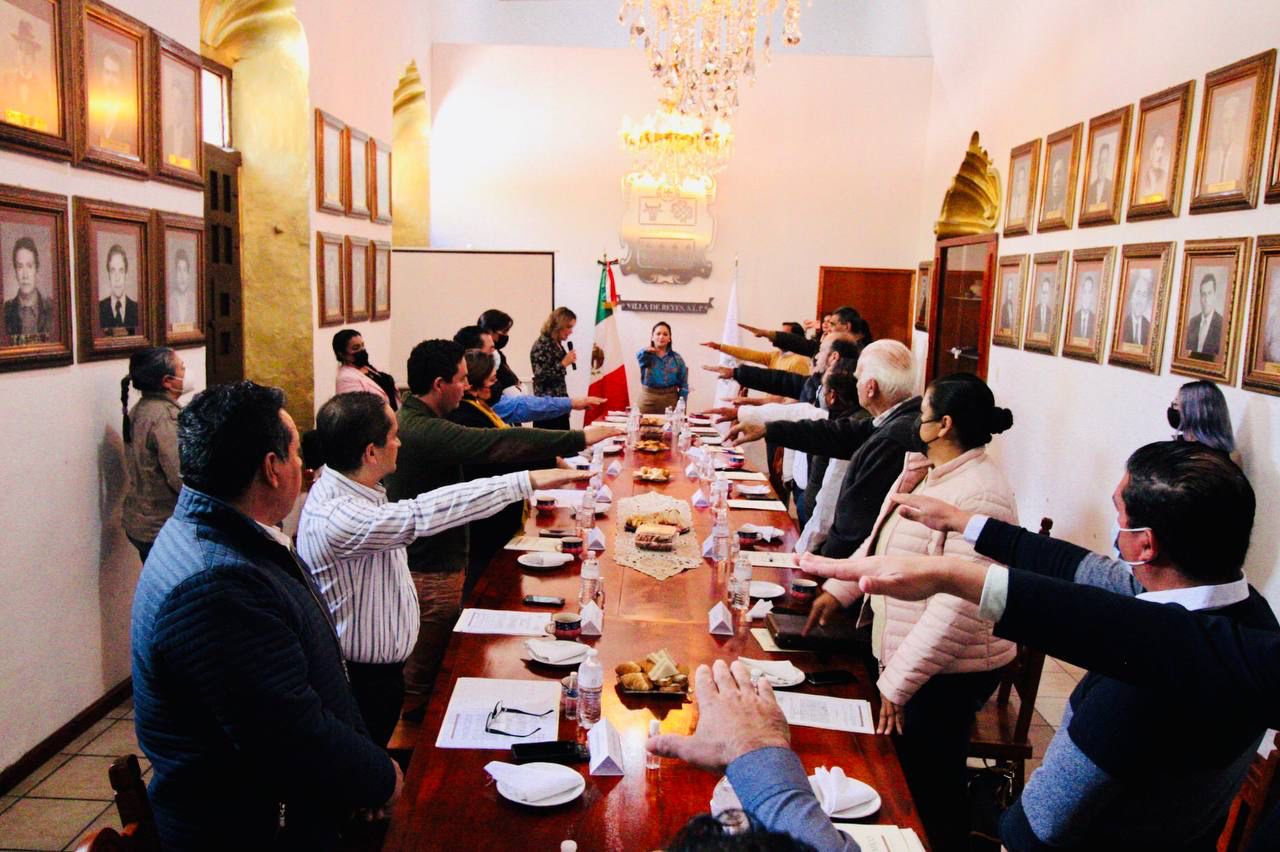 En Villa de Reyes se instaló el Consejo Consultivo de Desarrollo Económico, mismo que será presidido por la alcaldesa Érika Briones Pérez