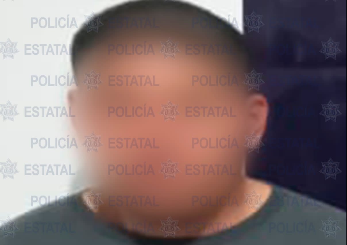 POLICÍAS ESTATALES DETIENEN A PRESUNTO CON FUSIL DE ASALTO Y 25 CARTUCHOS ÚTILES