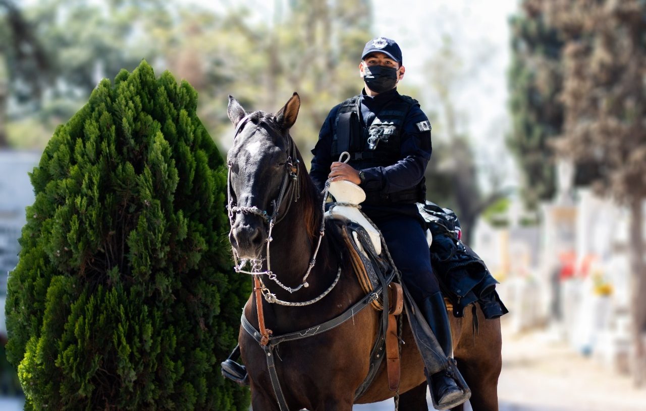 Agrupamiento Centauro representa a la DGSPM en el desfile de la CDMX