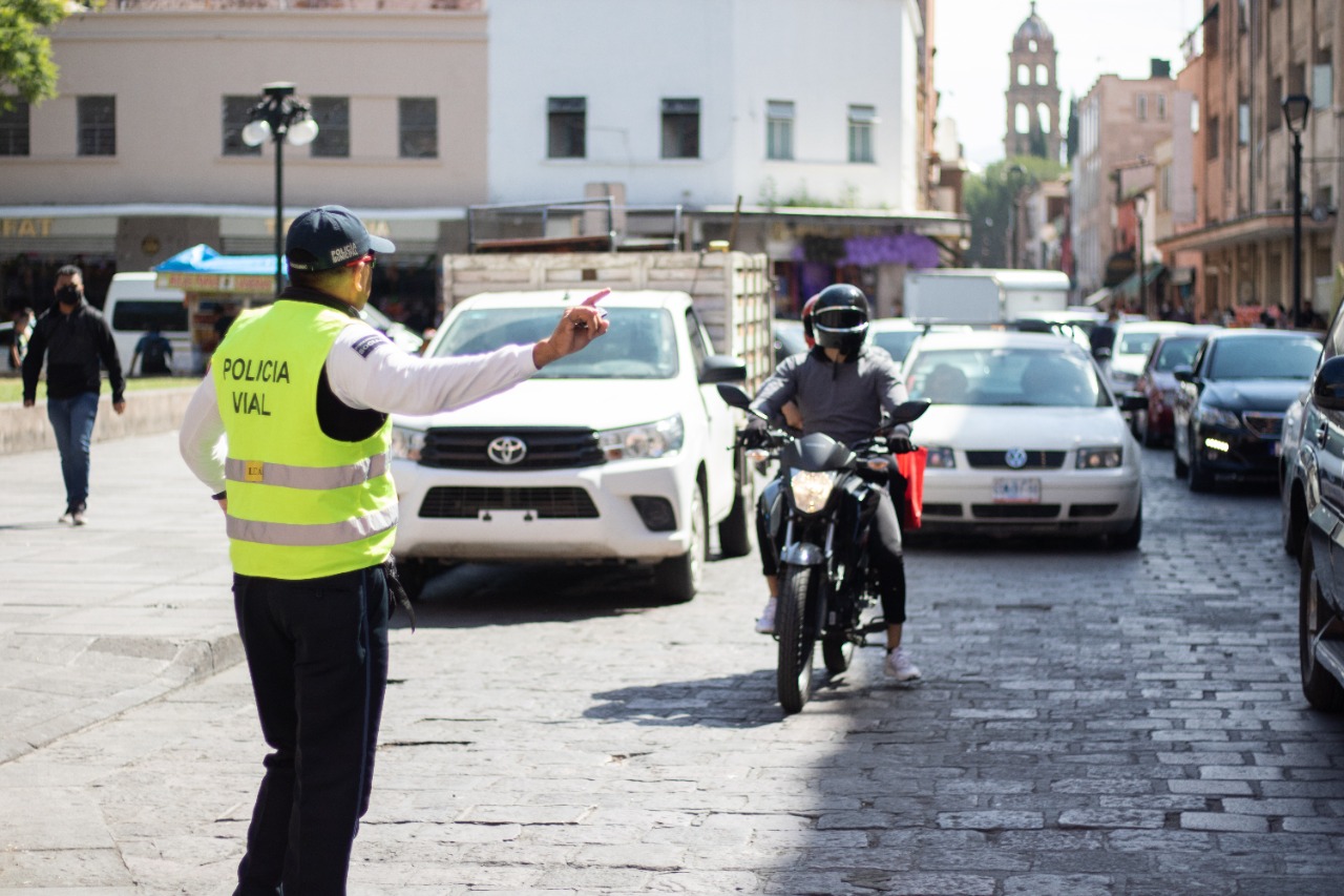 DGSPM activa operativo de seguridad vial por Desfile Conmemorativo de la Revolución Mexicana