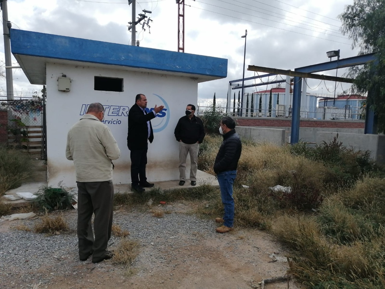 Para evitar inundaciones en Pozos, la Delegación e Interapas reparan equipo