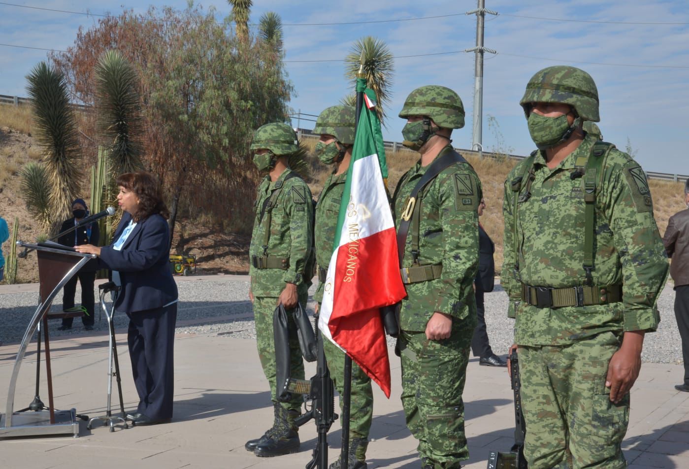 Llevó a cabo  este 18 de diciembre el acto cívico conmemorativo al CXXXIII Aniversario del natalicio del profesor Graciano Sánchez