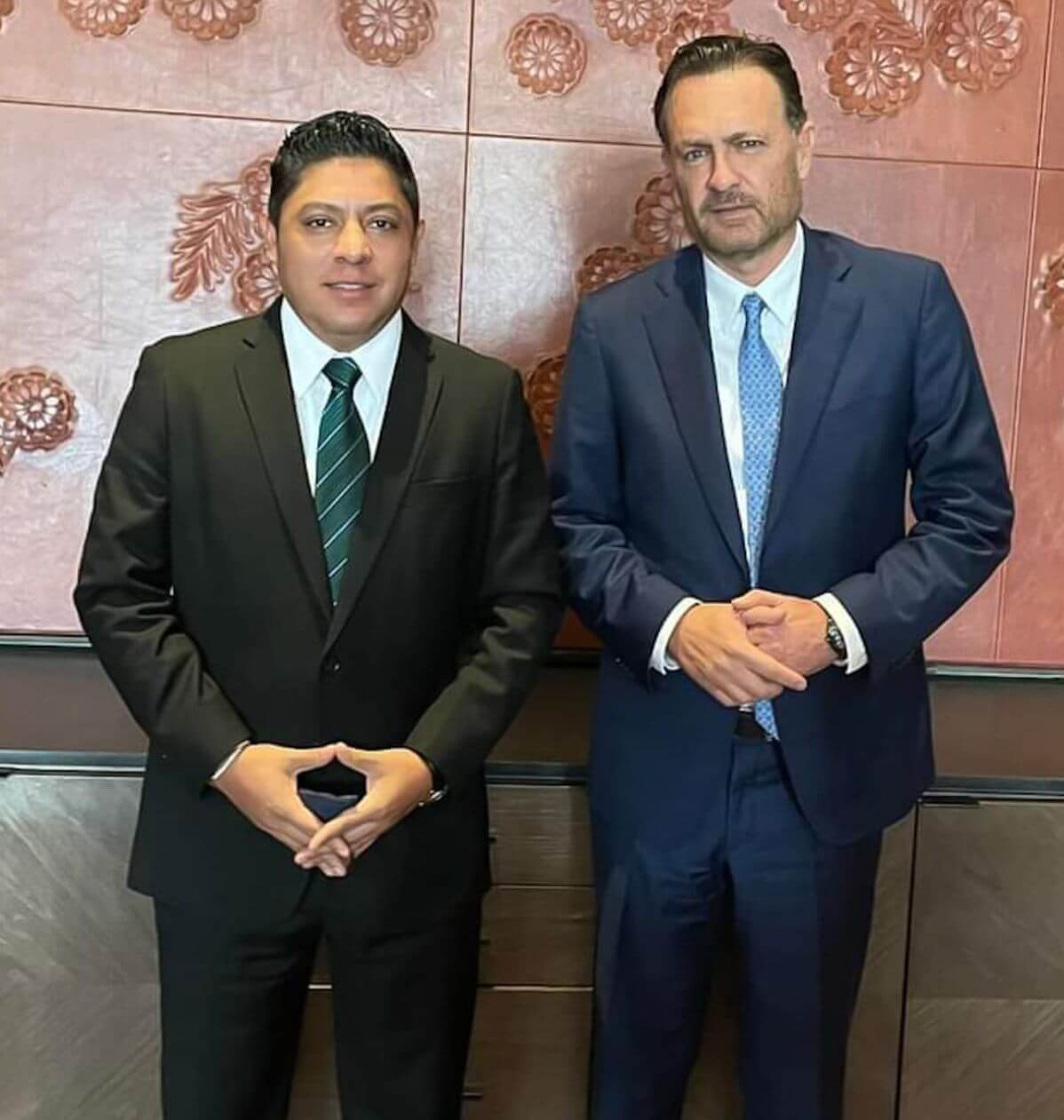 Gobernador de San Luis Potosí acordó fortalecer lazos de cooperación económica con su homólogo del Estado de Querétaro Mauricio Kuri González