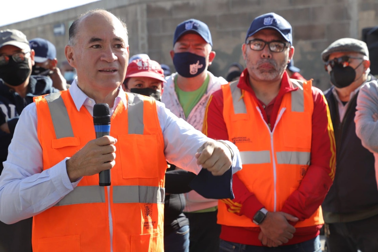 El alcalde Enrique Galindo instruyó para transformar un terreno abandonado en un espacio seguro, saneado y con áreas de ejercicio 