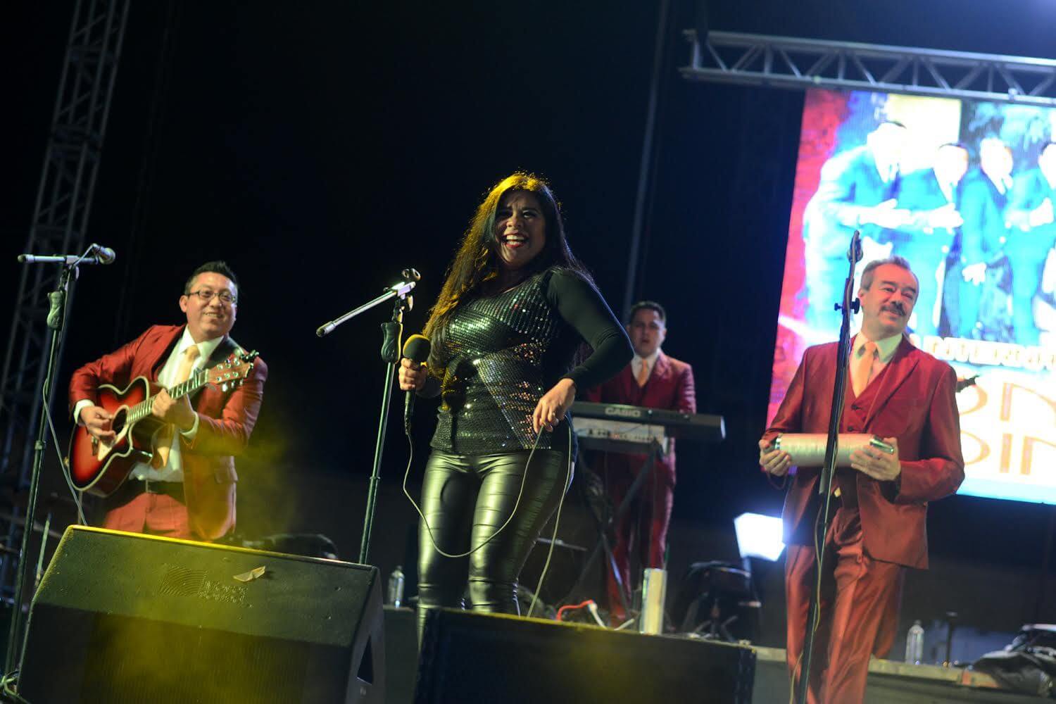 FEREVILLA contó con actuación de la Sonora Dinamita, en su tercer día de fiesta, puso a bailar a los villarreyenses a ritmo de la cumbia