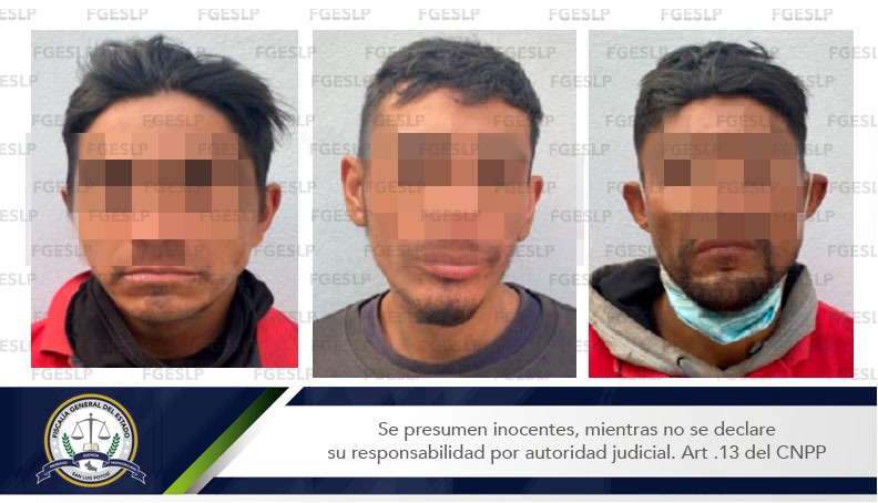 DETIENEN A TRES HOMBRES CON DOS AUTOS ROBADOS