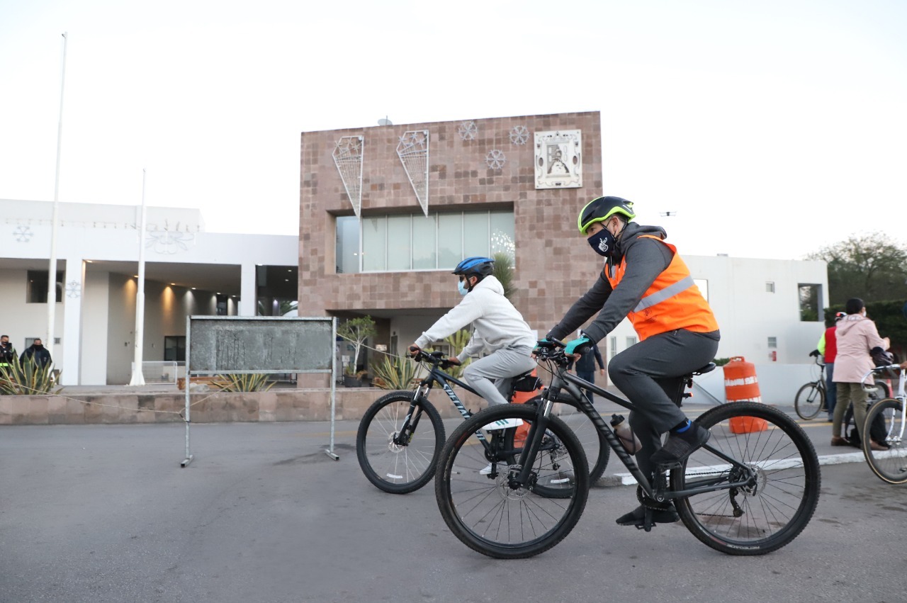 Convoca el alcalde a promover el uso seguro de la bicicleta como medio de transporte